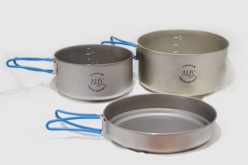 TITAN PRO - titanium camping set II, Cookware sets
